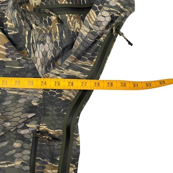 CANIS Men's Nunavut Waterproof Rain Jacket Alpha Camo XXL - Picture 15 of 16